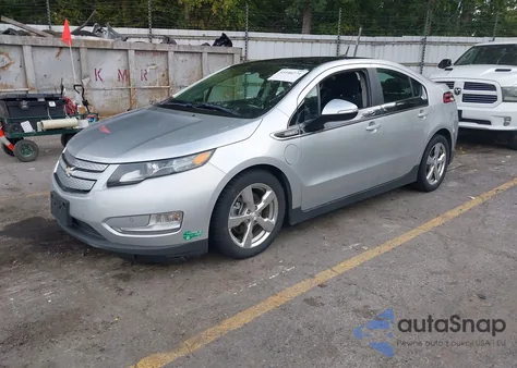 2012 Chevrolet Volt из США, поврежденный, VIN 1G1RE6E4XCU124371